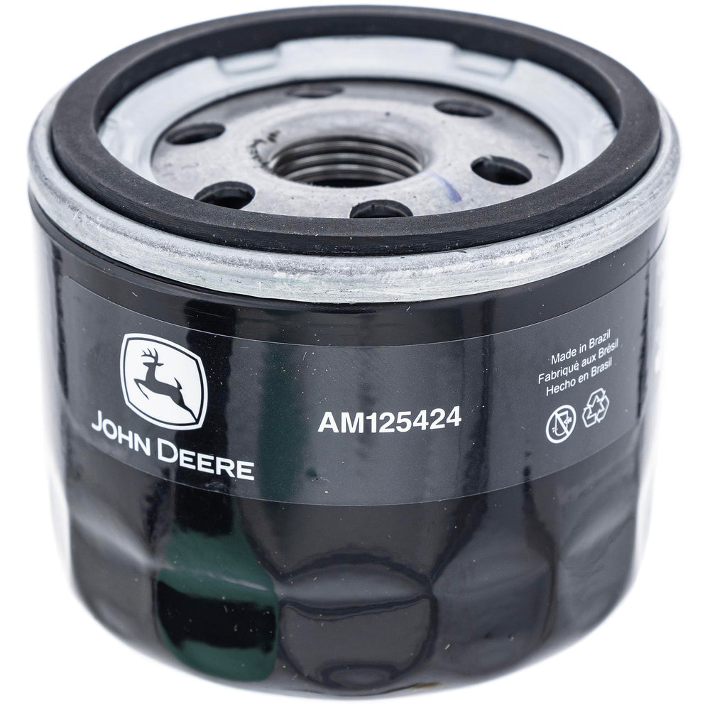 John Deere LG268 precleaner captures debris before reaching the filter.