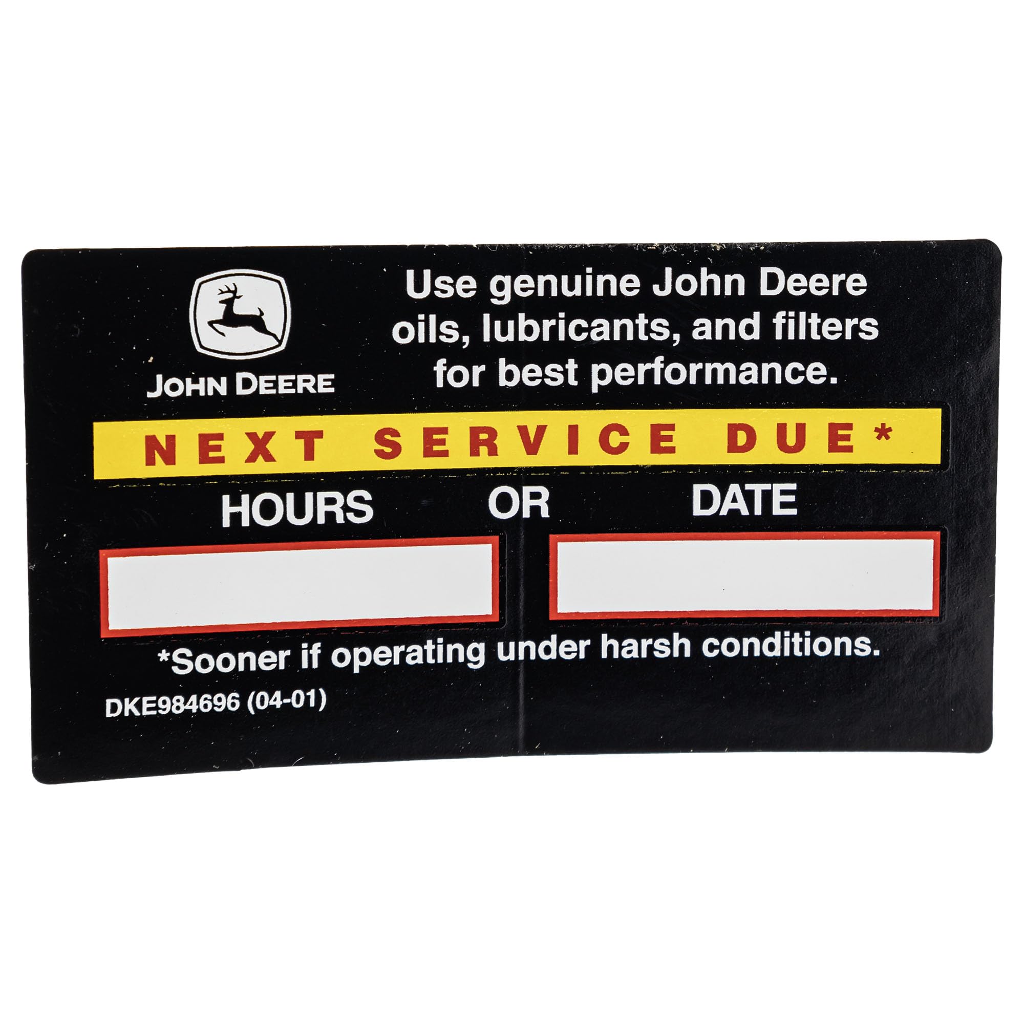 John Deere LG275 branding labels decorate the kit packaging