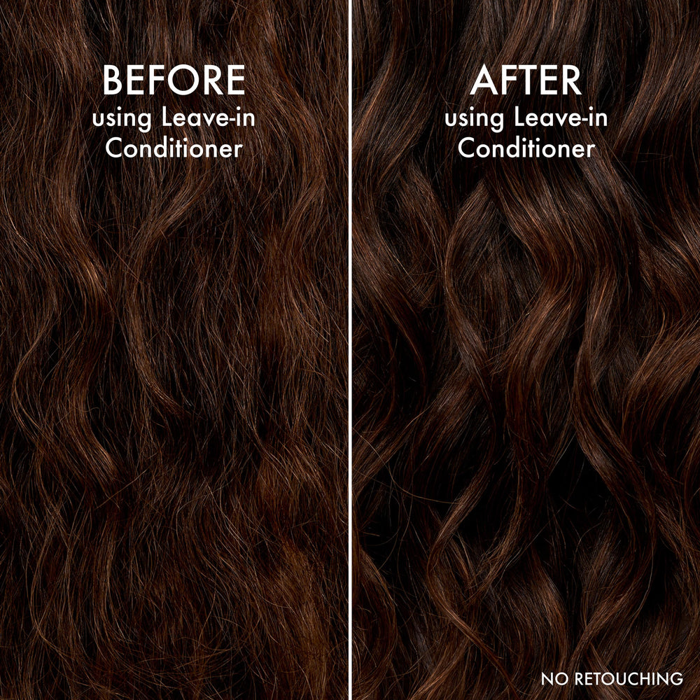 John Frieda Frizz Ease Daily Nourishment leave-in on damp hair ready to style