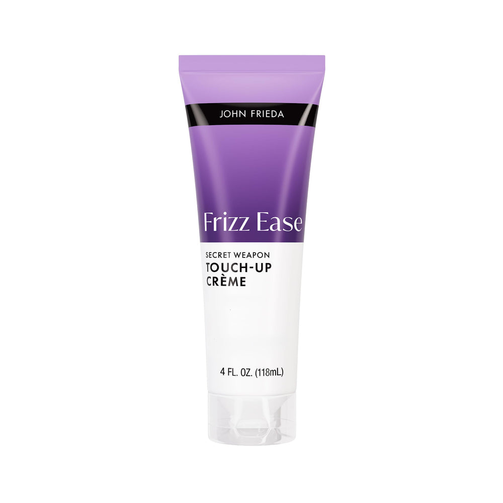 John Frieda Frizz Ease Secret Weapon Touch-Up Crème bottle for quick frizz control.