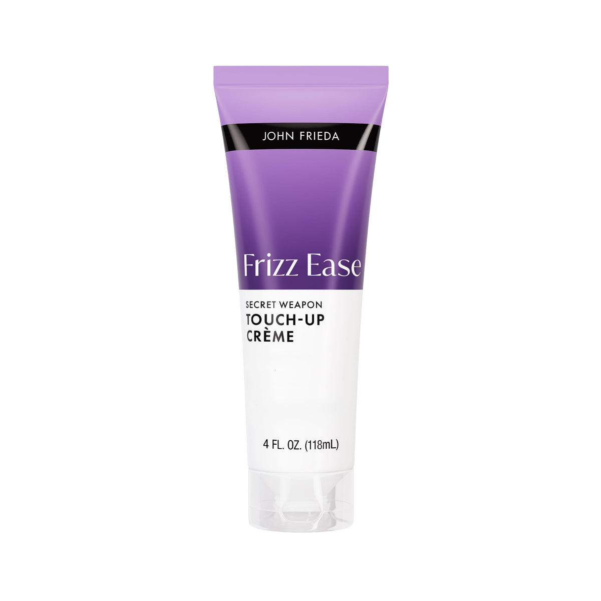 John Frieda Frizz Ease Secret Weapon Touch-Up Crème bottle for quick frizz control.