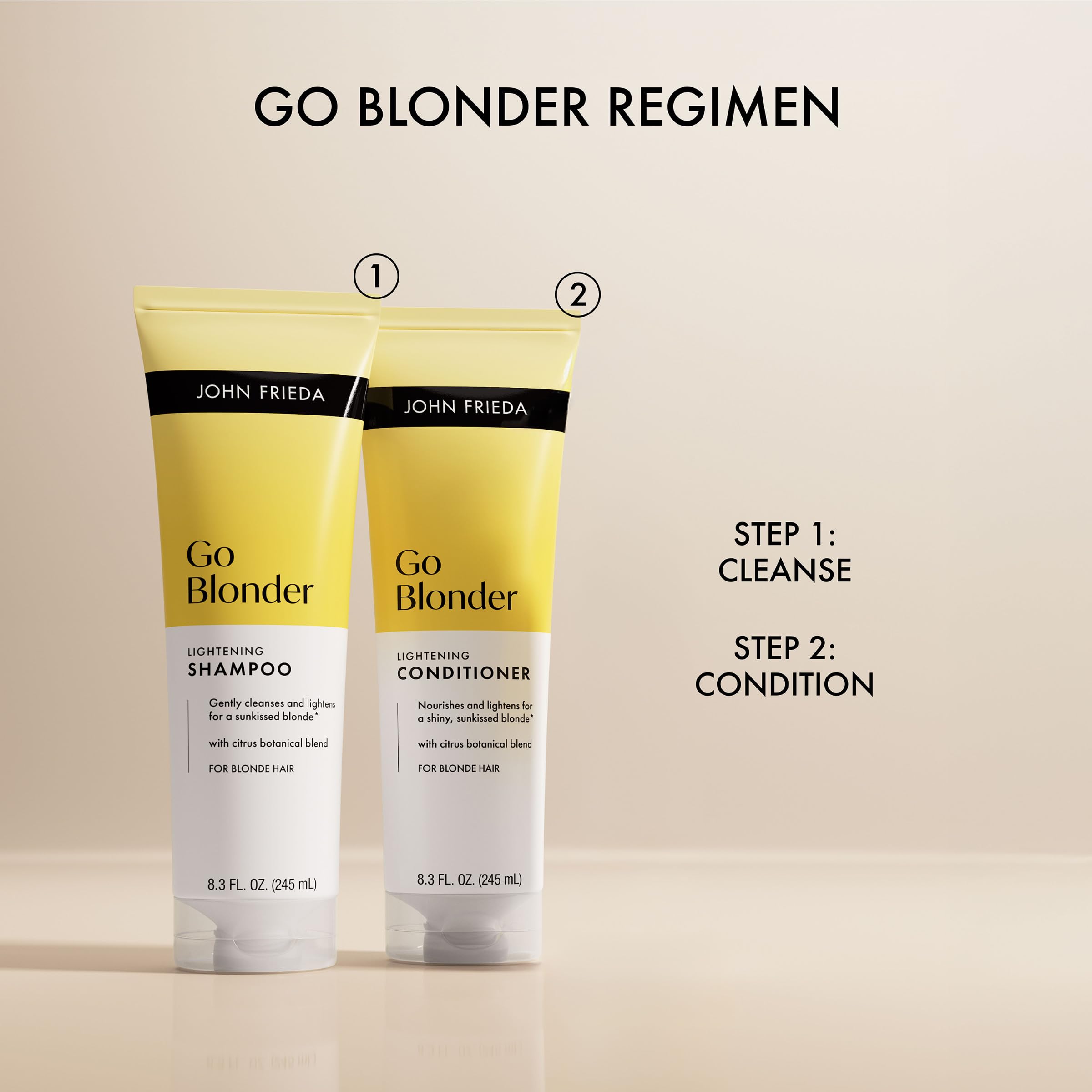 John Frieda Go Blonder pair with Lightening Spray for best results
