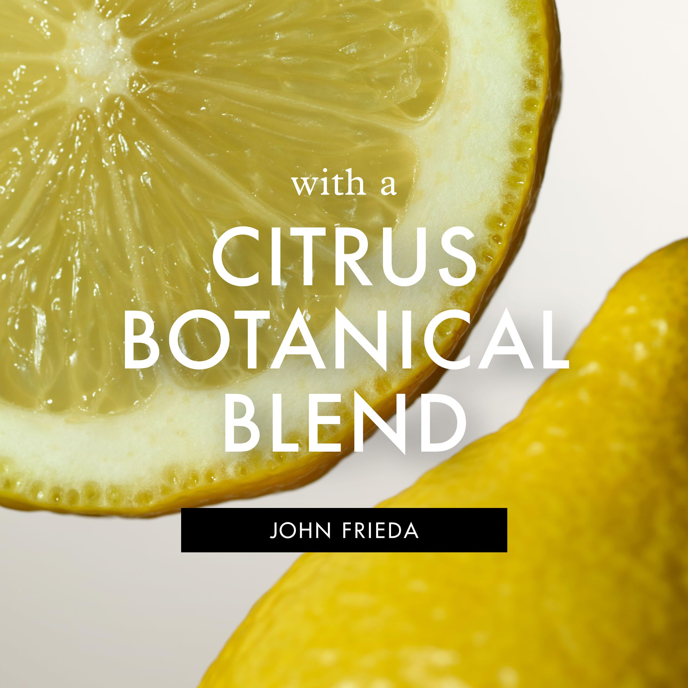 John Frieda Go Blonder packaging uses 50 percent post-consumer recycled material