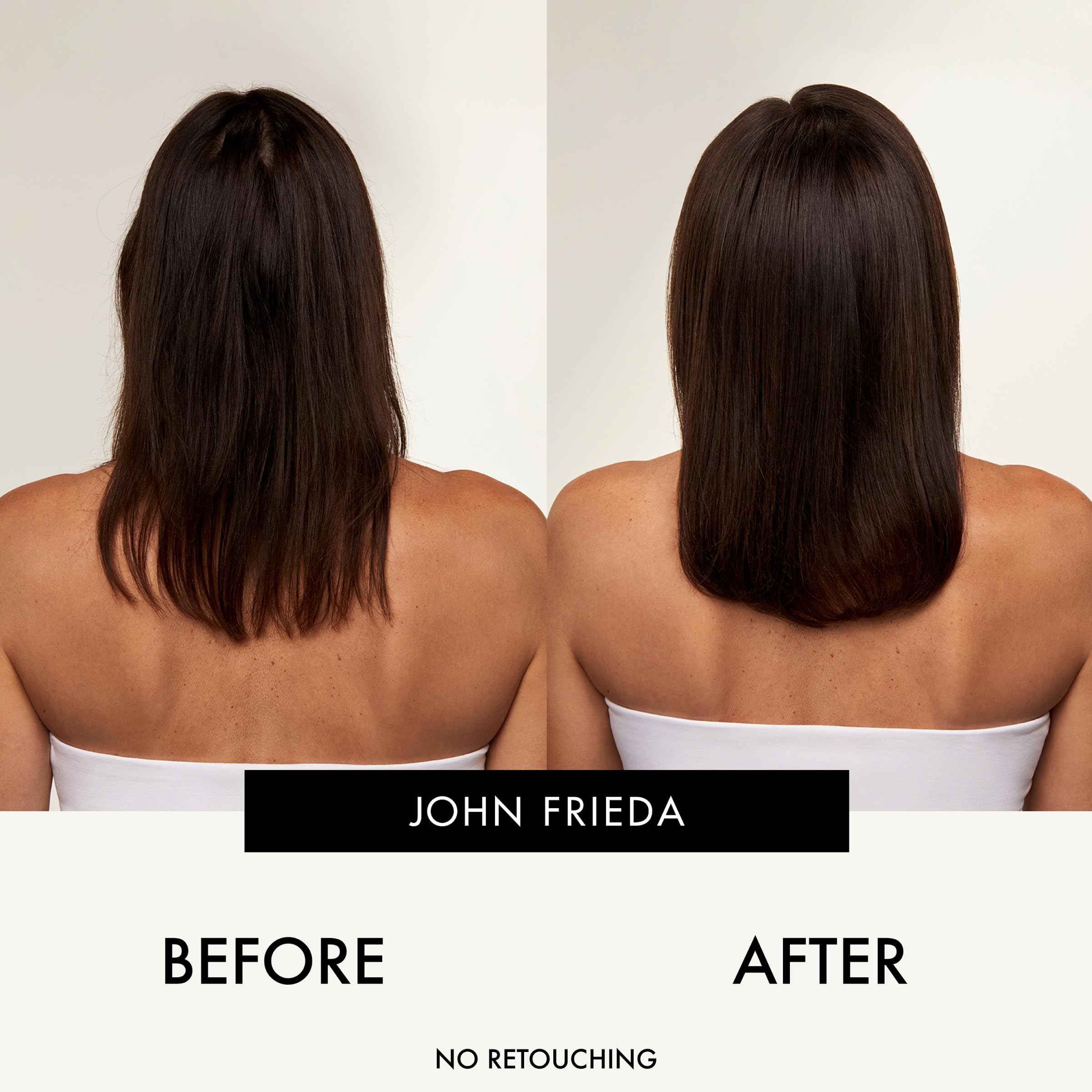 Shampoo and conditioner duo side by side showcases complete thickening routine.