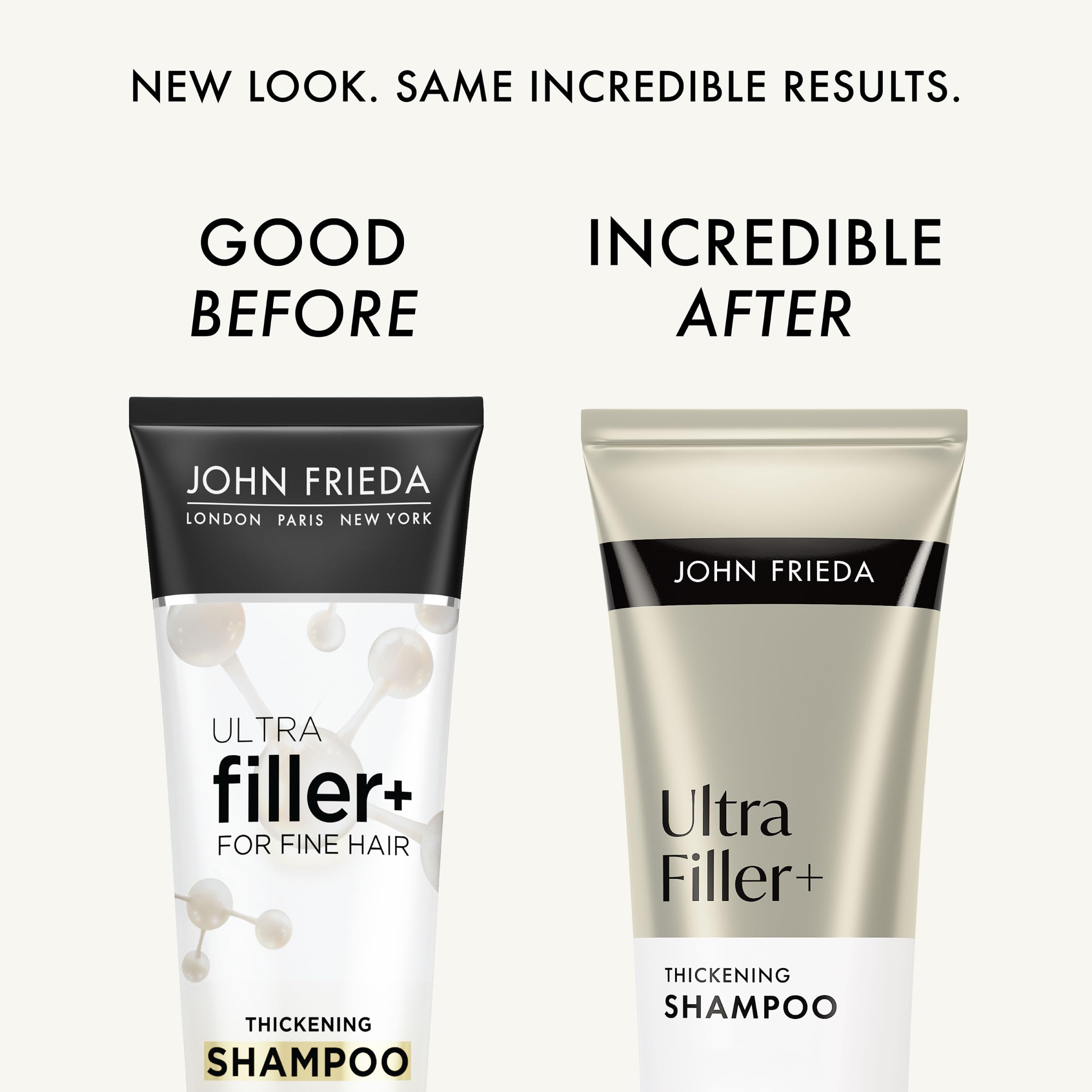 ULTRAfiller+ Thickening Shampoo lather demonstrates detangling ease and added body