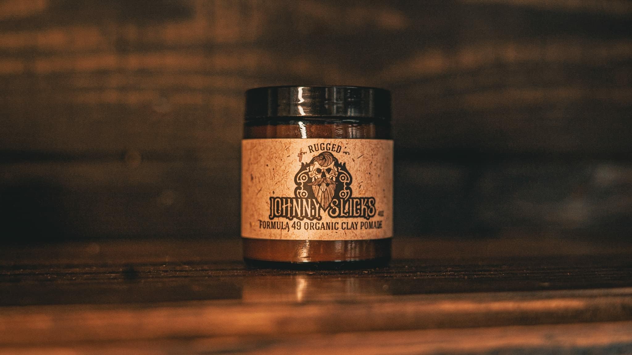 Johnny Slicks packaging highlights USA-made formula.