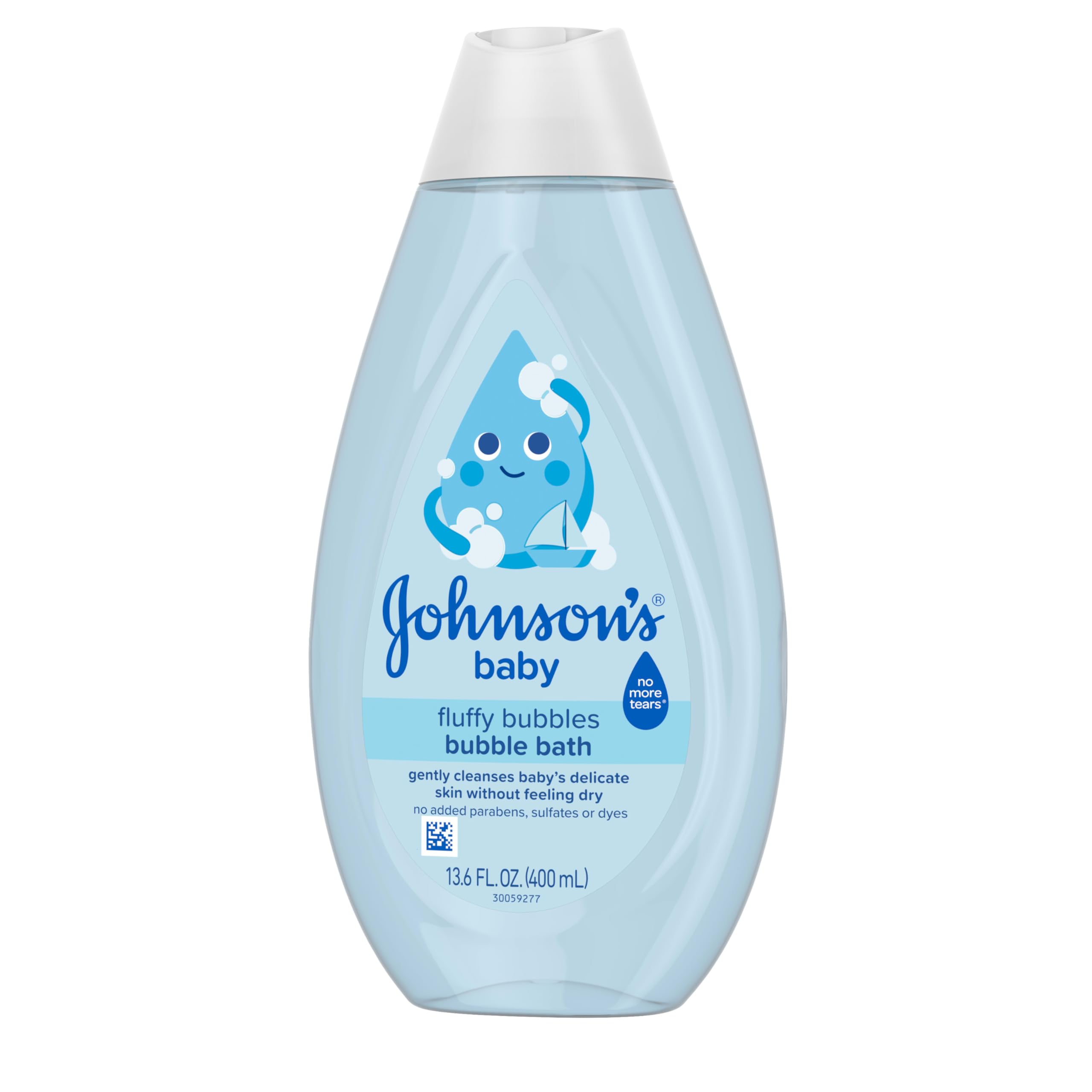 Johnson's Baby Fluffy Bubbles bonding bath time supports parent-child moments.