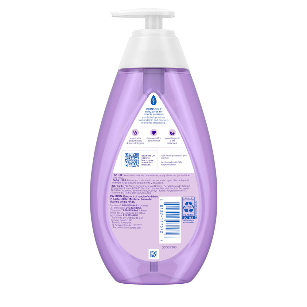 Family-friendly shampoo suitable for babies, toddlers, and adults