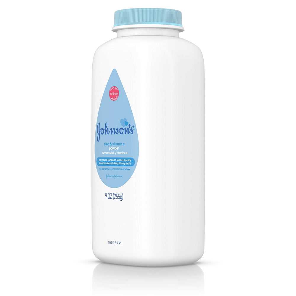 9 oz bottle of Johnson's cornstarch powder