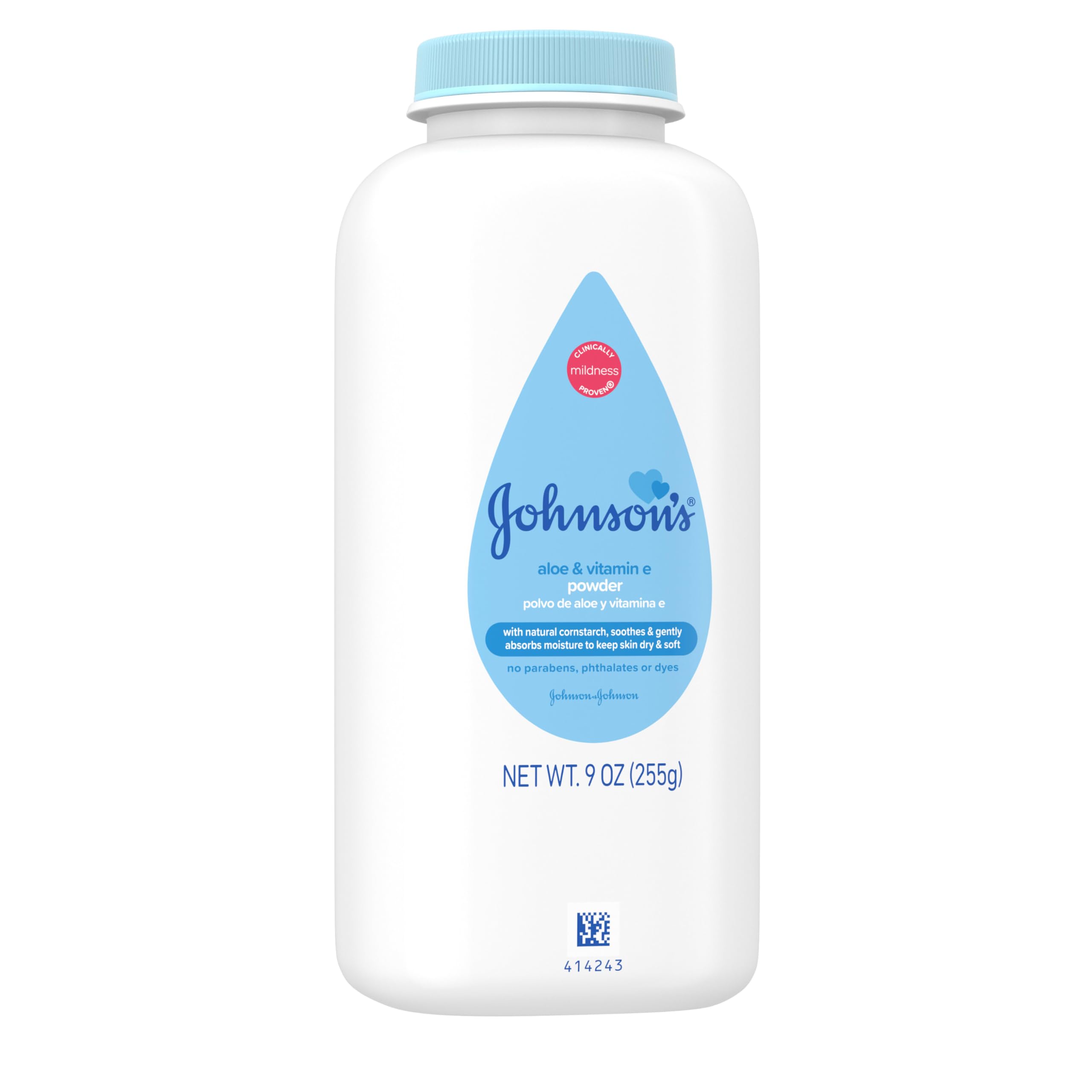 At the beach, Johnson's powder helps remove sand easily