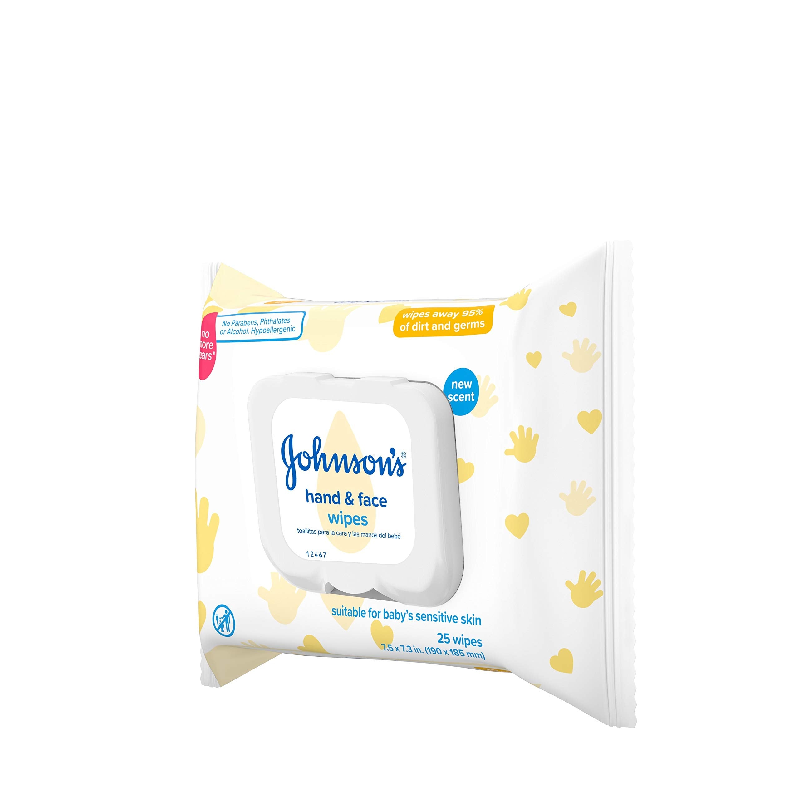 Johnson's Baby hospital-trust logo on packaging
