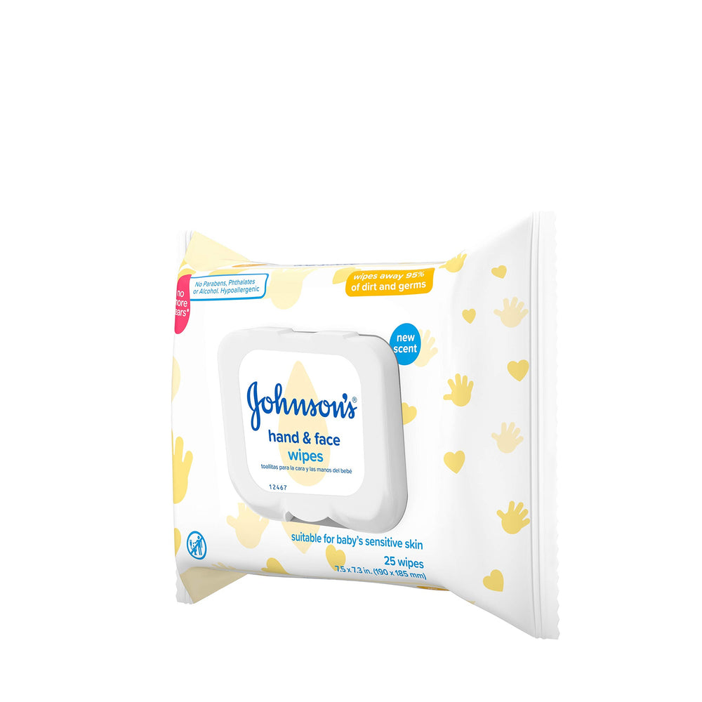 Johnson's Baby hospital-trust logo on packaging