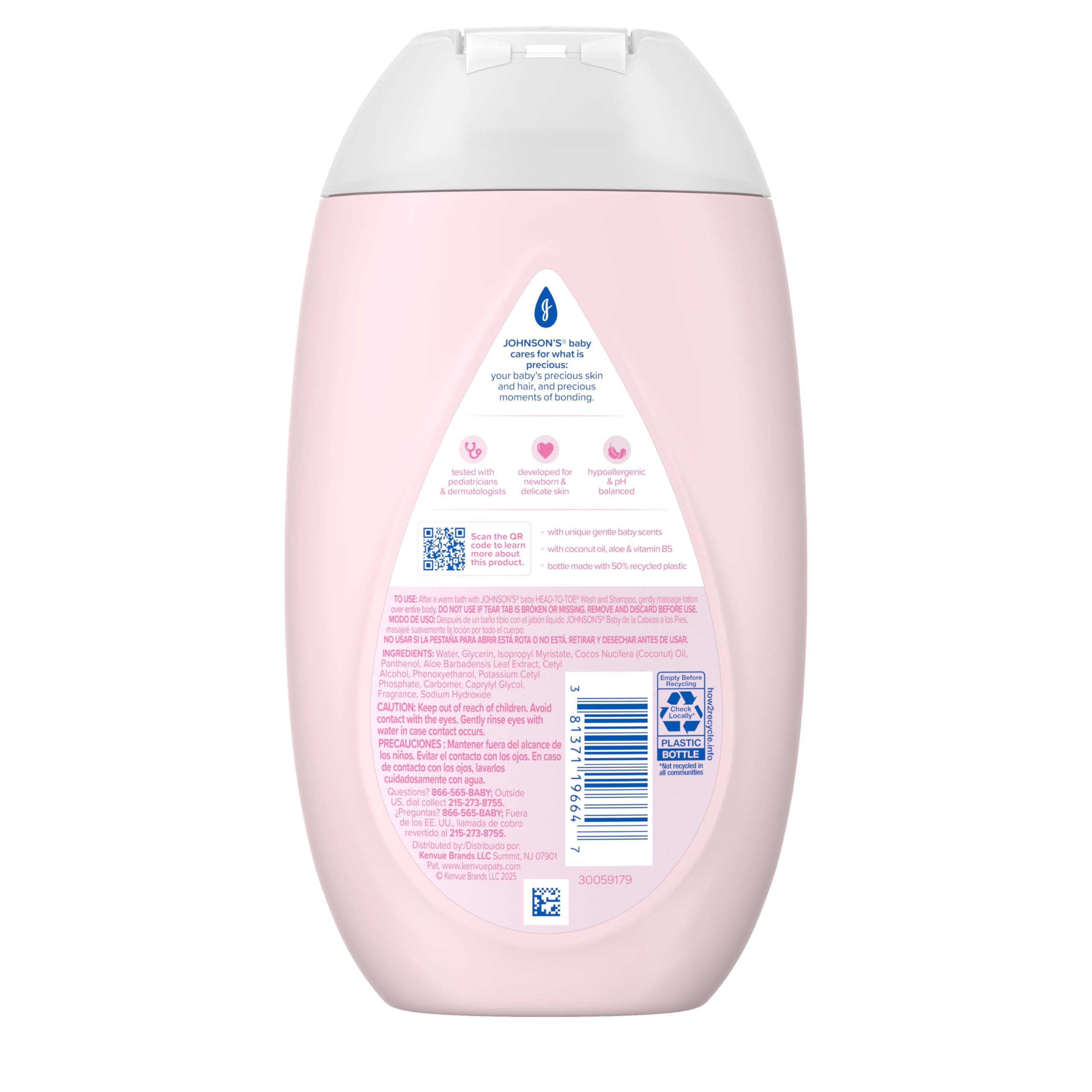 Family use of Johnson's Baby Lotion after bath for all ages