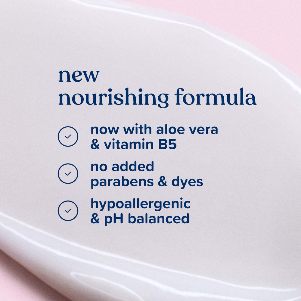 Bottle of Johnson's Baby Lotion without parabens or added dyes