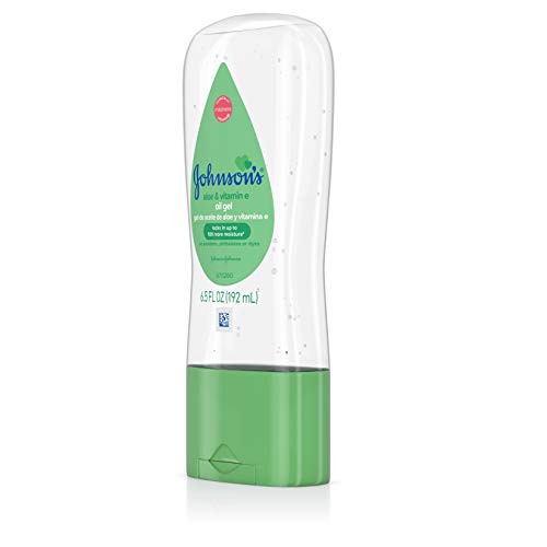 Johnson's Baby Oil Gel dry skin relief is gentle for daily use