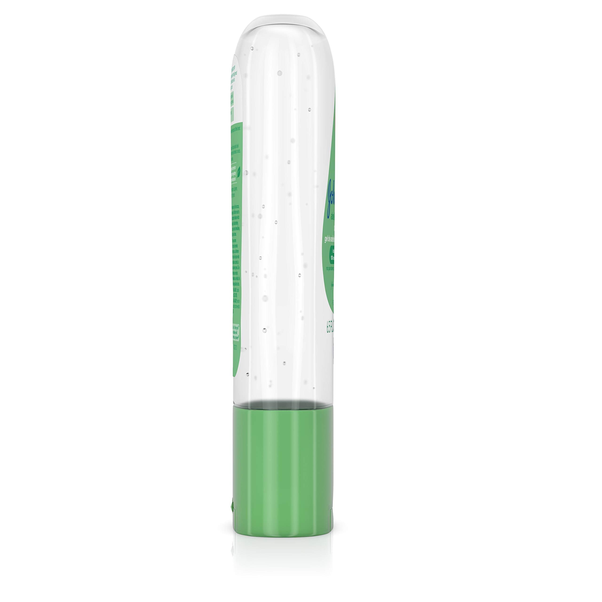 Johnson's Baby Oil Gel applied on damp skin demonstrates moisture lock characteristics