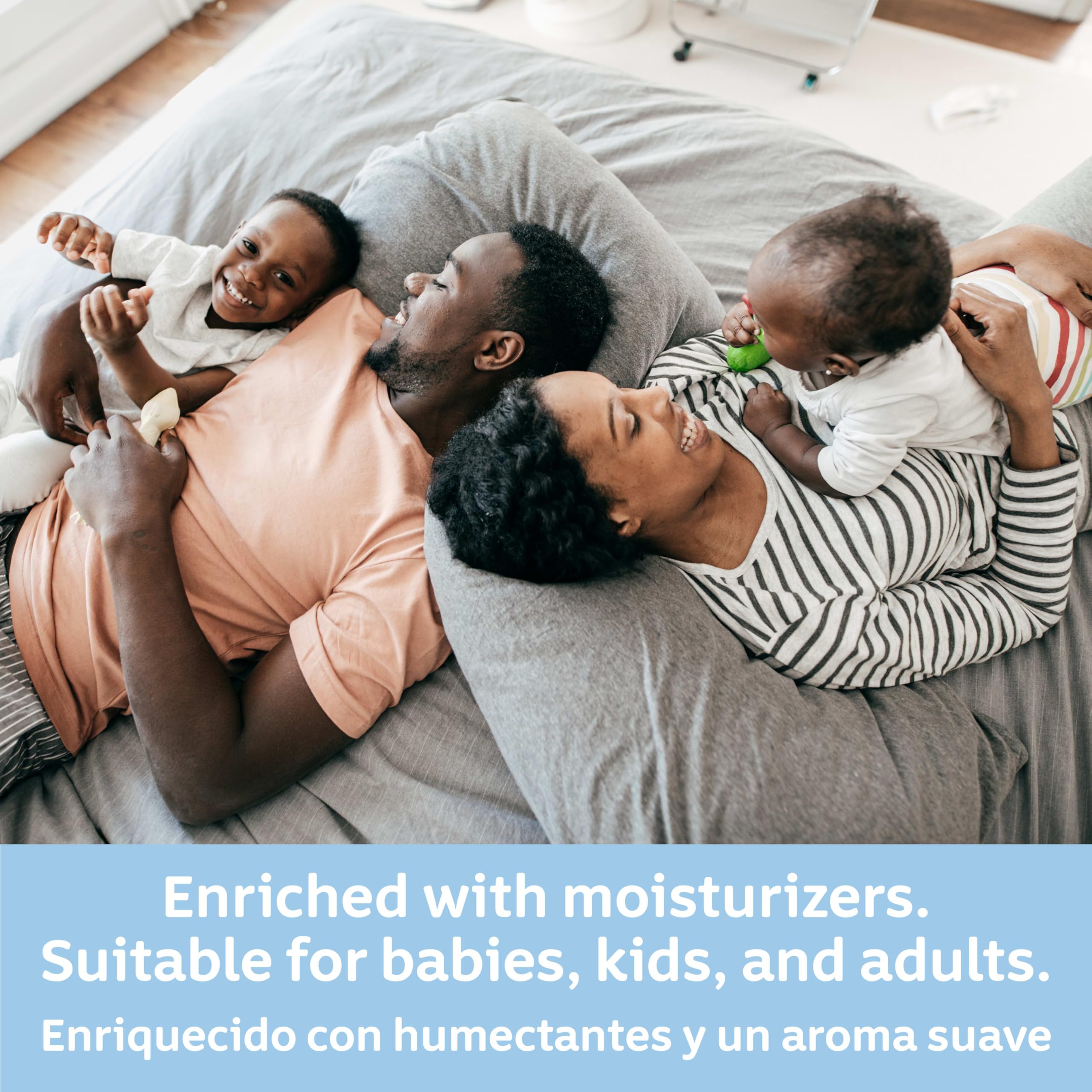 Johnson's Skin Nourish tested by pediatricians and dermatologists for mildness