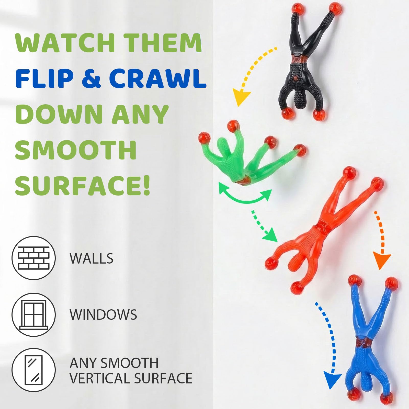 JOHOUSE 90s nostalgia design climbers for vibrant party favors and classroom rewards.