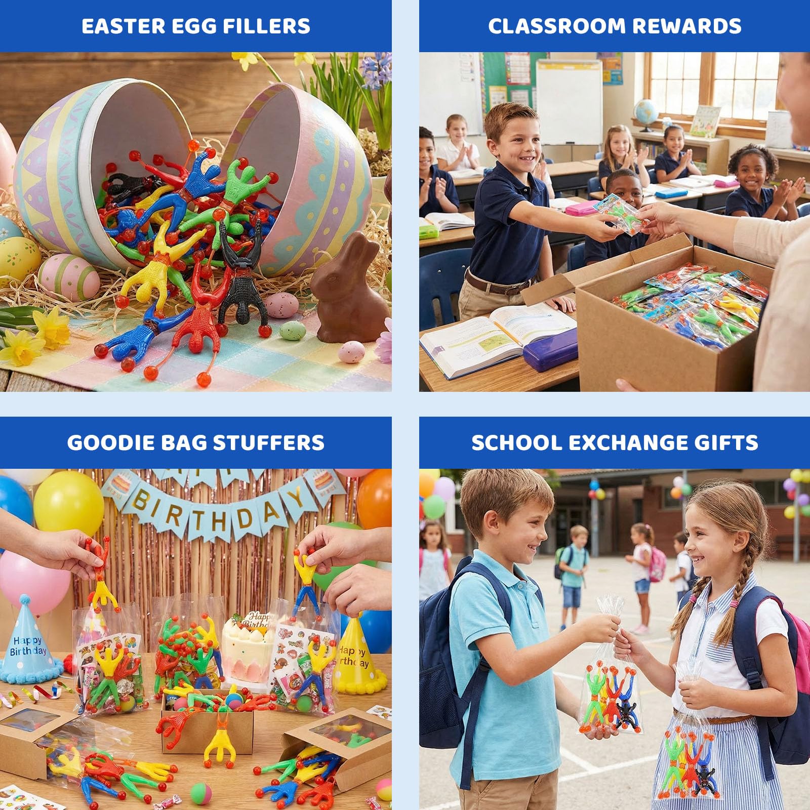 JOHOUSE classroom prizes and party favors that spark joyful activities.