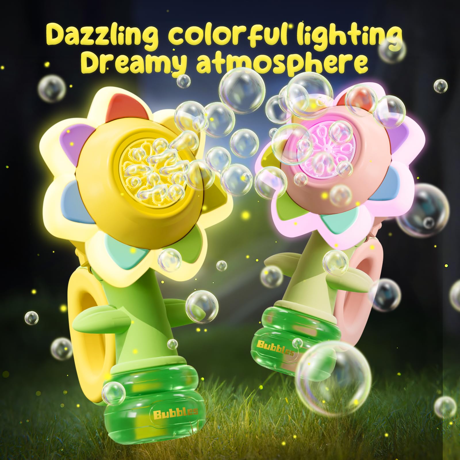 JOI MEW LED lights illuminate bubble action for kids