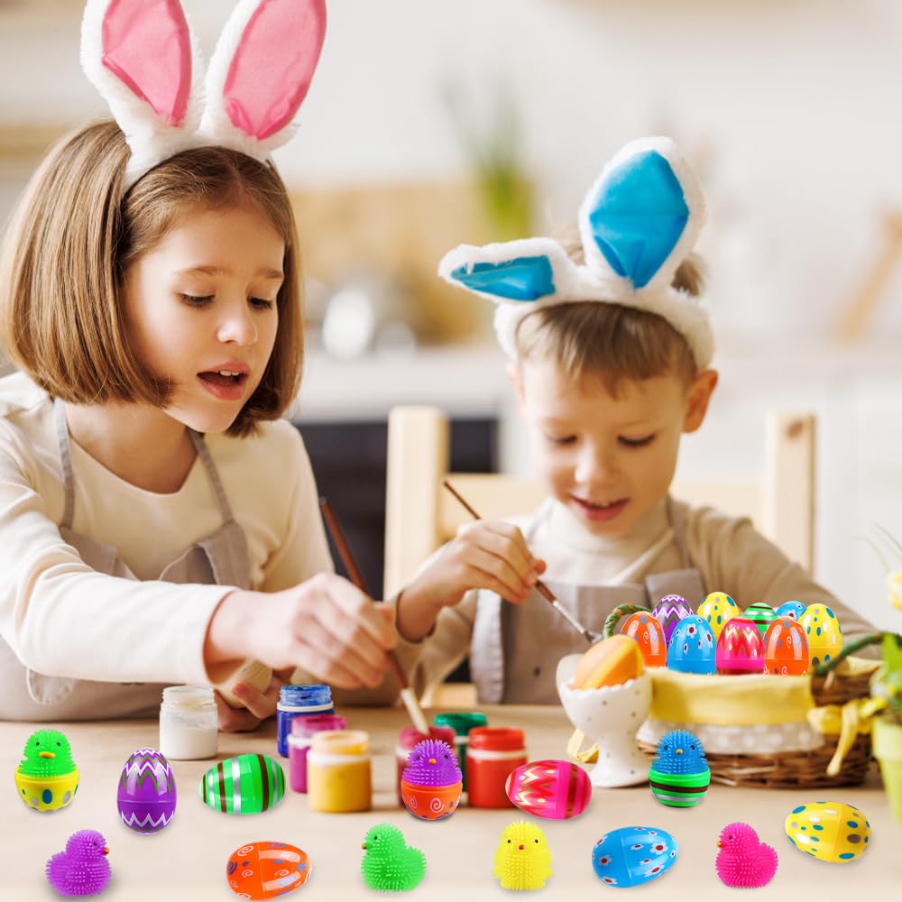 JOICEE Easter egg hunt light-up toys for classroom and outdoors