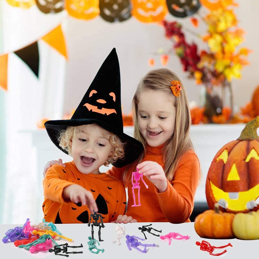 JOICEE goody-bag filler skeleton toy perfect for trick-or-treat gift bags.