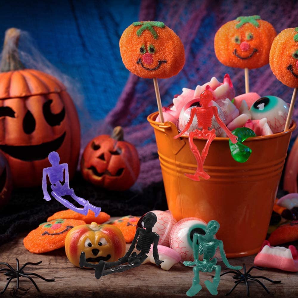 JOICEE Halloween party-favor skeleton suitable for prizes and decorations.