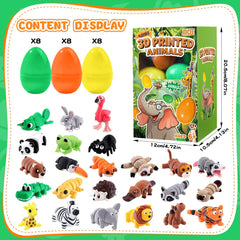 JOICEE jungle animal miniatures featuring giraffes and elephants for imaginative play