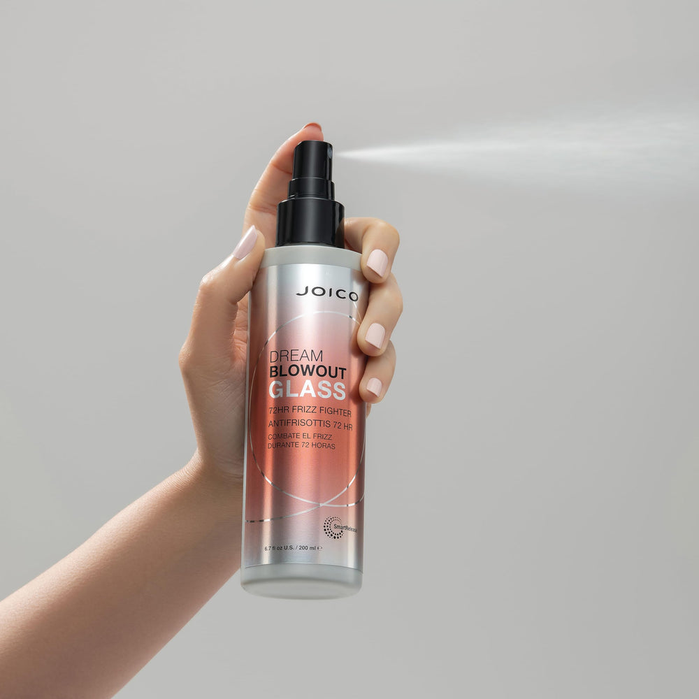 Joico Dream Blowout Glass vegan SmartRelease adds protein.
