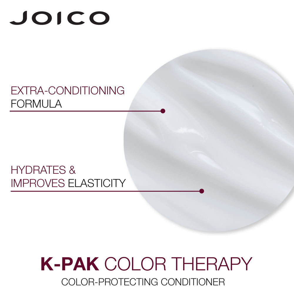 Joico K-Pak Color Therapy duo-pack bottles together highlighting value and convenience