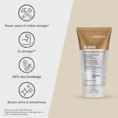 Joico K-PAK Reconstructor cream texture close-up for rich conditioning