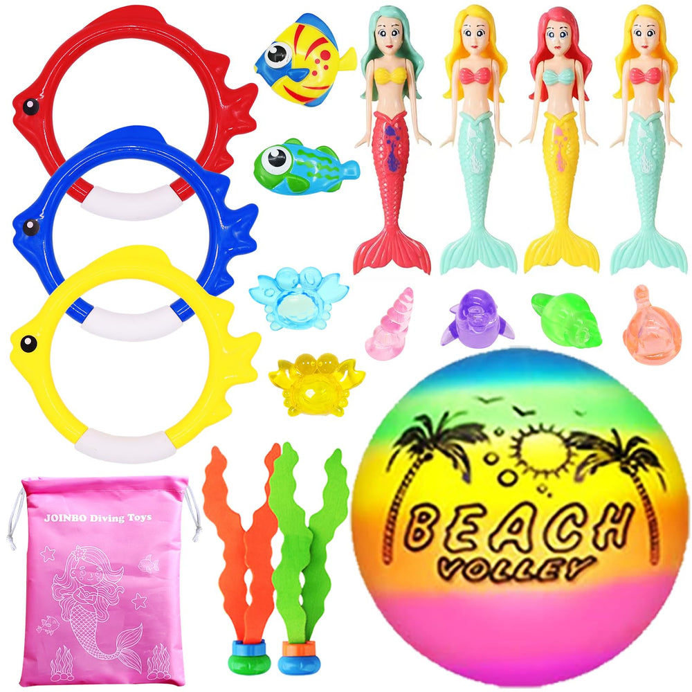 JOINBO diving mermaid toys enhance underwater play and motor skills