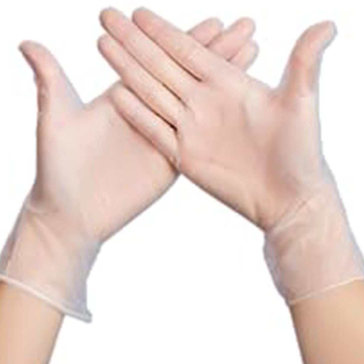 Jointown Basic vinyl gloves with smooth tactile finish for better dexterity.