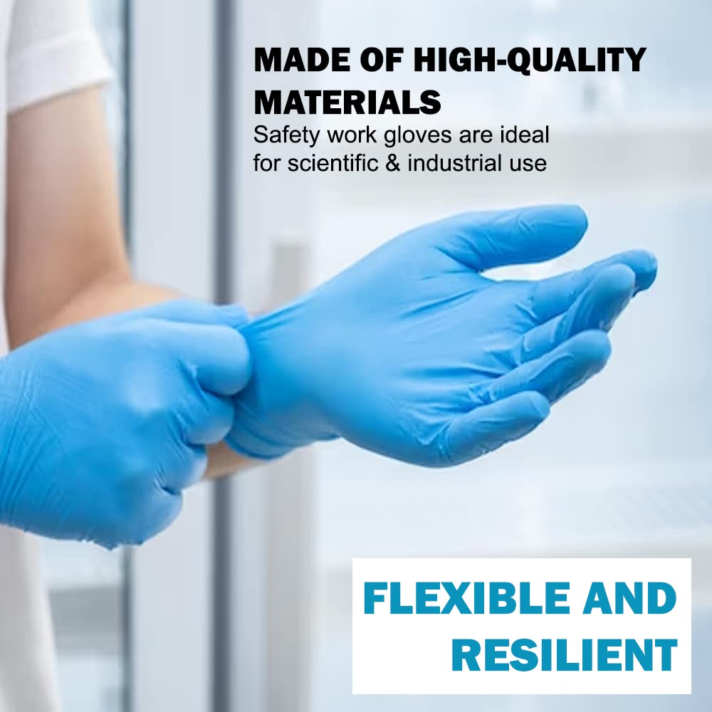 Jointown Synmax vinyl gloves show uniform thickness for comfortable grip.
