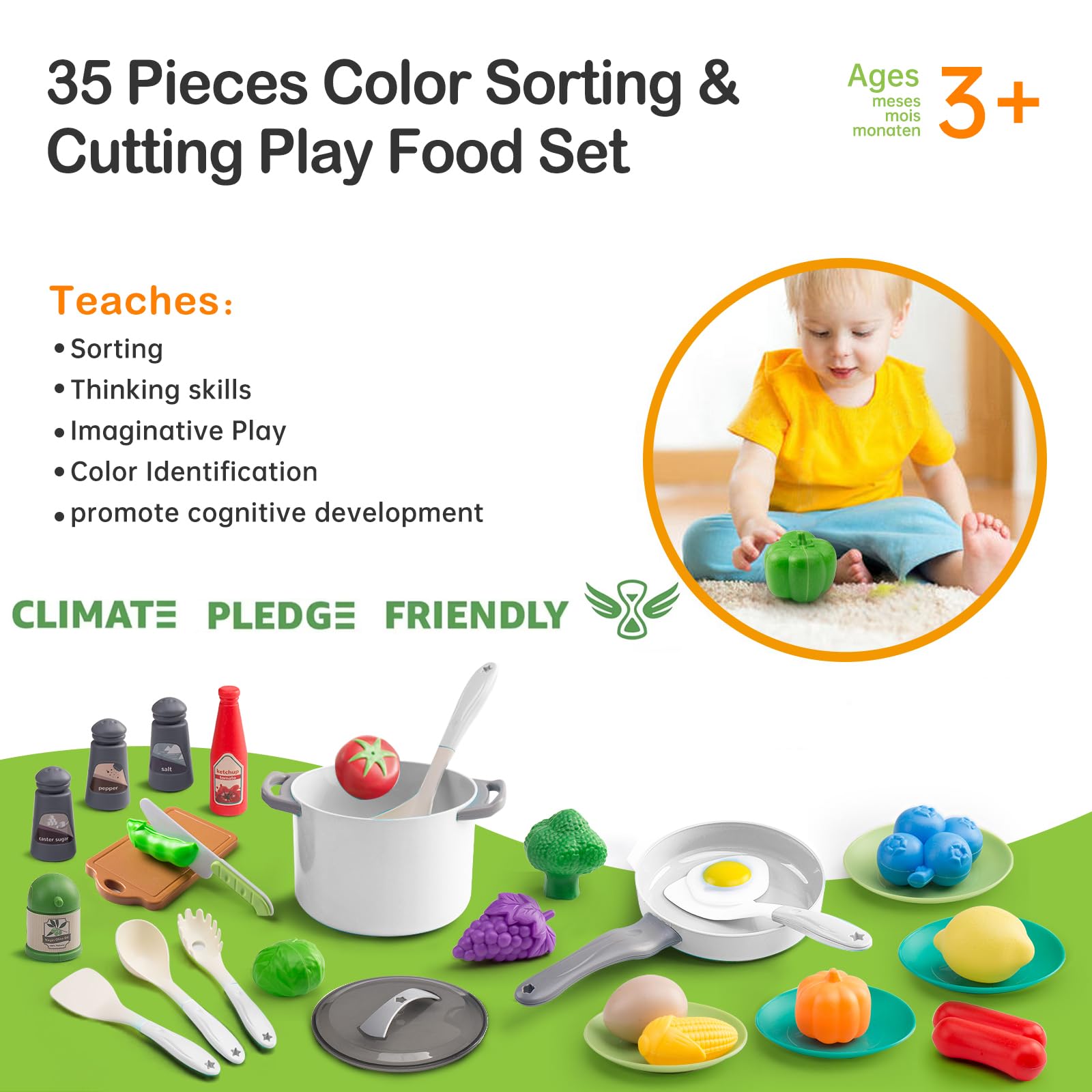 JOKERKING starter kit feel with compact 35-piece set for budding chefs.