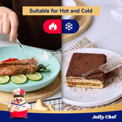 JOLLY CHEF disposable bulk knife for effortless cleanup at events