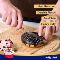 JOLLY CHEF heat resistant knife handles hot and cold foods smoothly
