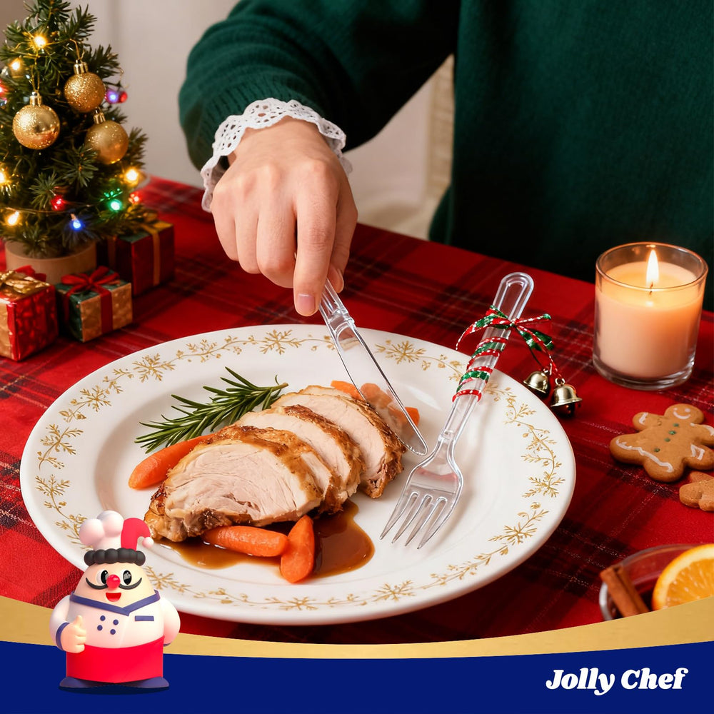 JOLLY CHEF versatile disposable cutlery for families and offices