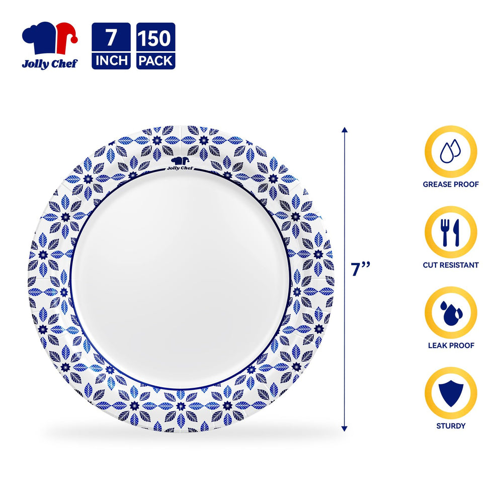JOLLY CHEF plate microwave-safe for quick reheats.