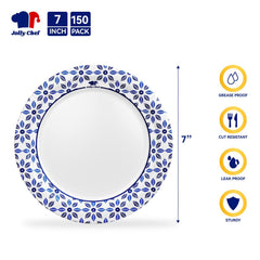 JOLLY CHEF plate microwave-safe for quick reheats.
