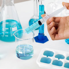 JOLLY PARTY 10ml syringe with clear marks for accuracy.