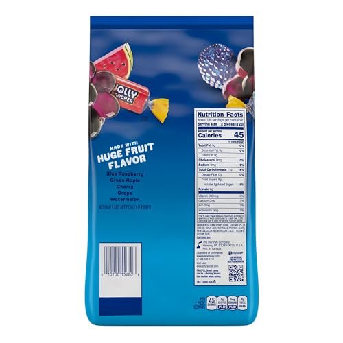 JOLLY RANCHER blue raspberry candy highlighting tangy flavor for on-the-go snacking