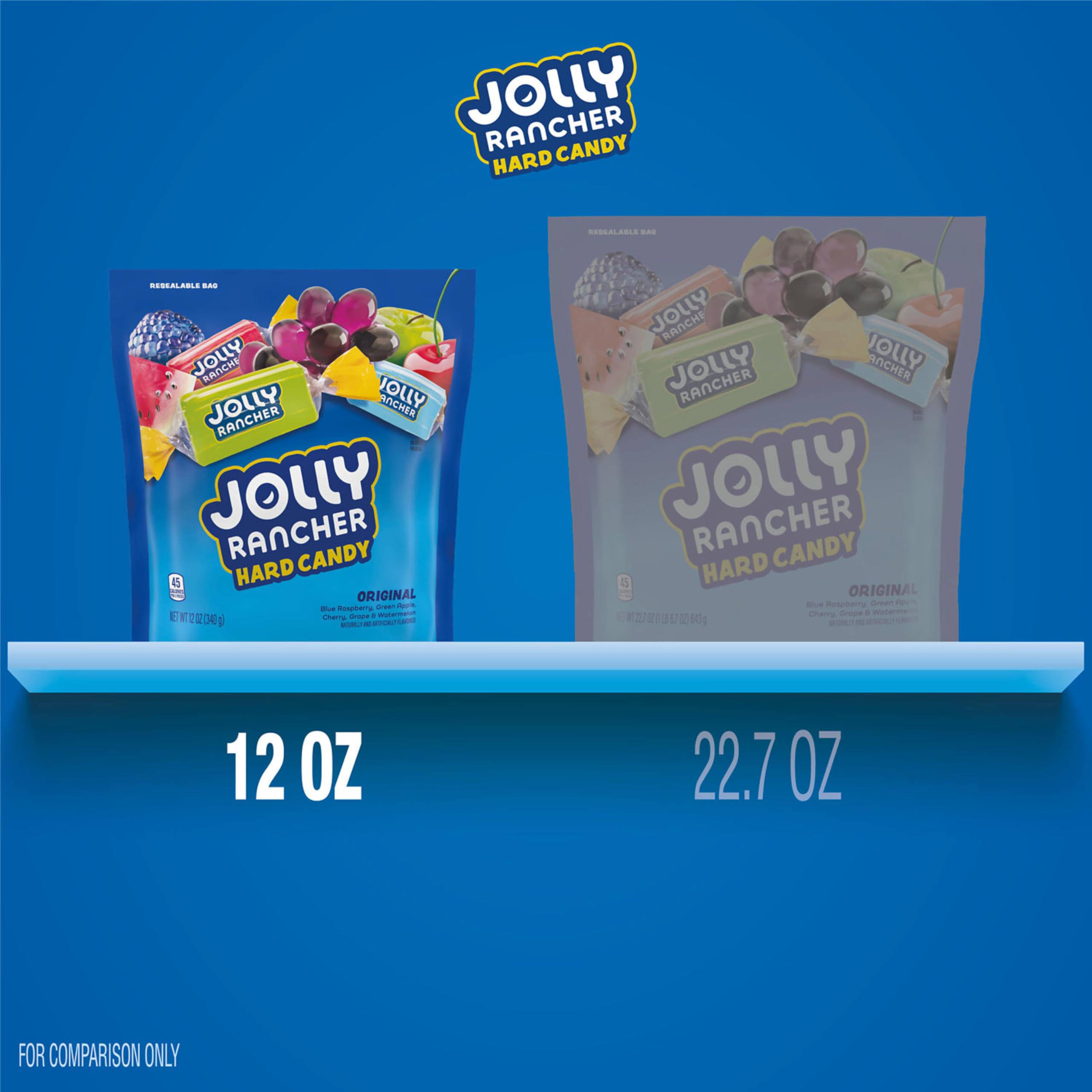 Green apple candies from Jolly Rancher providing tangy on-the-go enjoyment