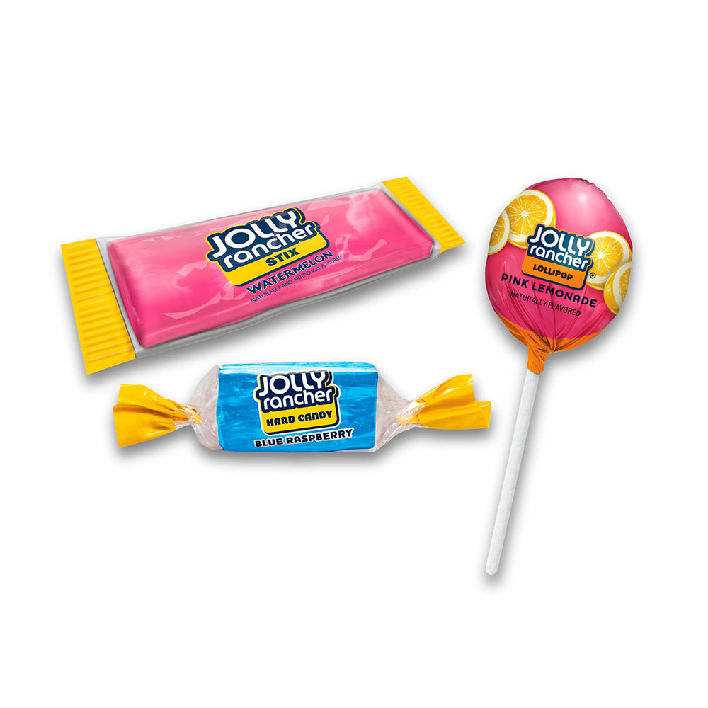 Jolly Rancher on-the-go bag, portable sweetness for daily routines.