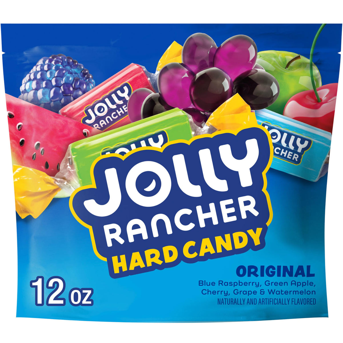 Jolly Rancher original fruit flavors bag with assorted candies for sharing at parties