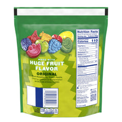 Jolly Rancher Sour Gummies green apple flavor in resealable bag for everyday snacking.