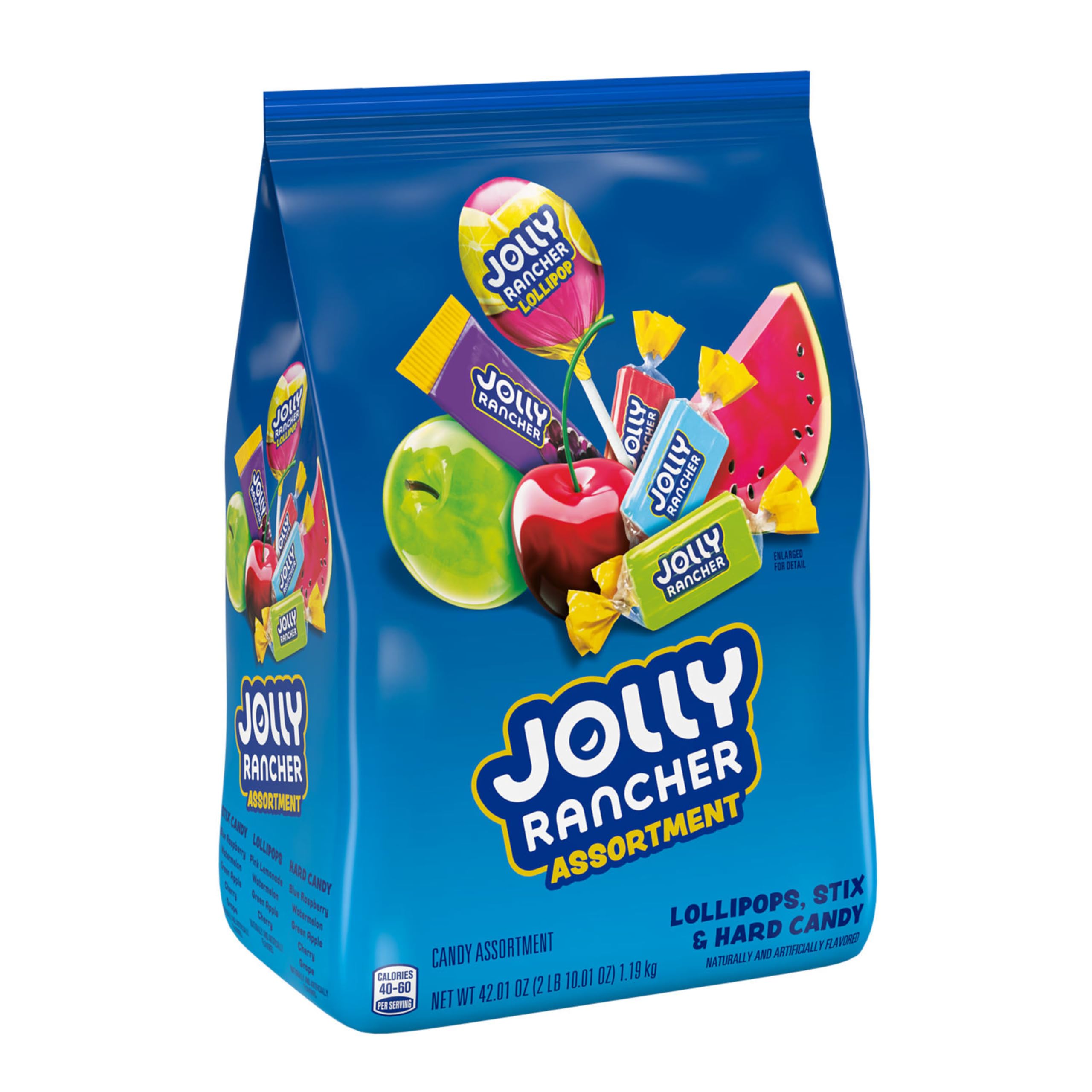 Jolly Rancher Stix close-up, showcasing long-lasting fruit flavor variety.