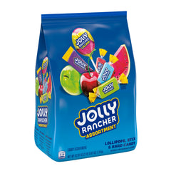 Jolly Rancher Stix close-up, showcasing long-lasting fruit flavor variety.
