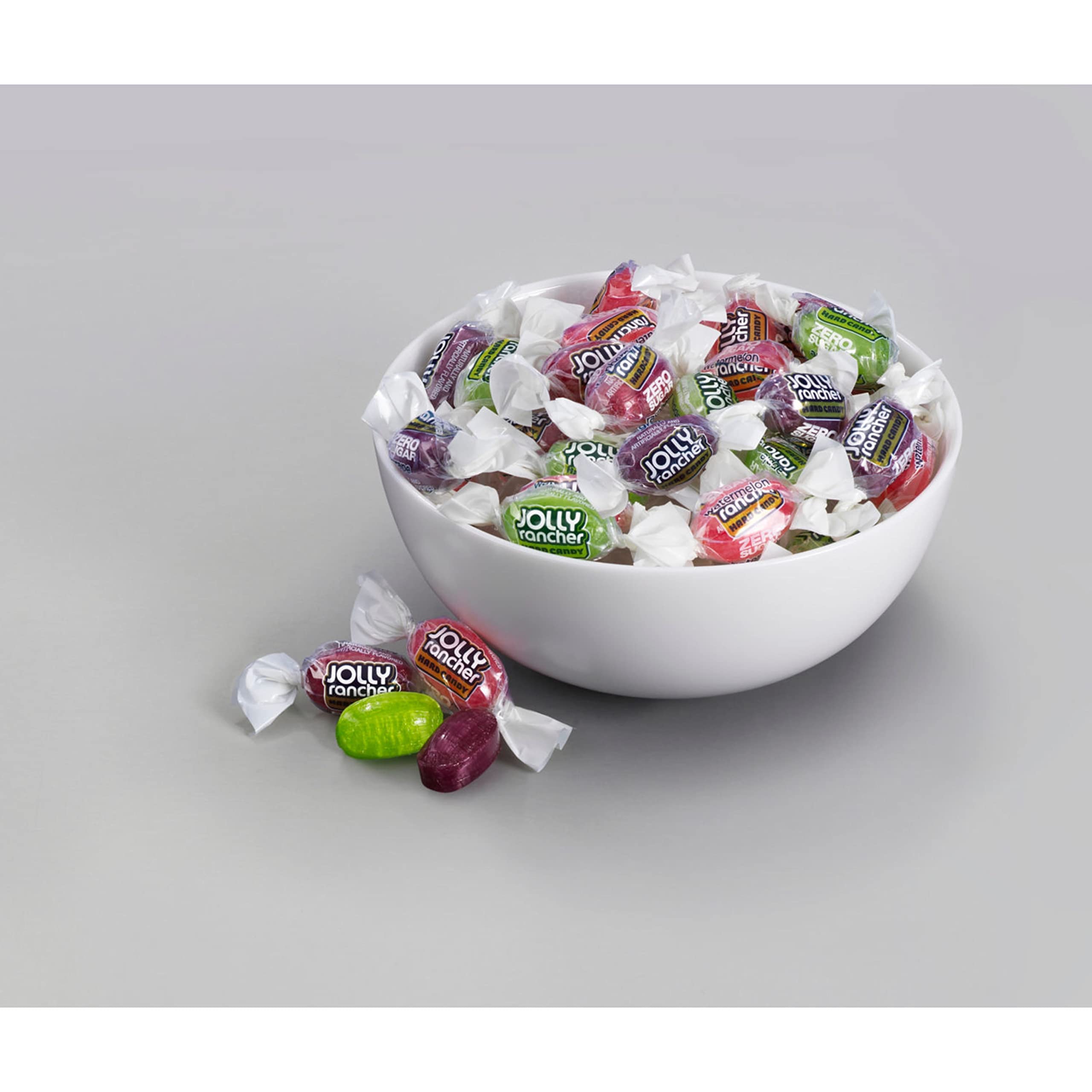 Watermelon flavor Jolly Rancher Zero Sugar candy with bright color