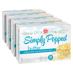 Jolly Time Simply Popped lightly salted bags ready for a quick snack